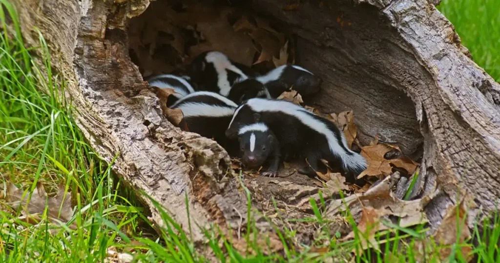Understanding and Managing a Skunk Nest Critter Stop