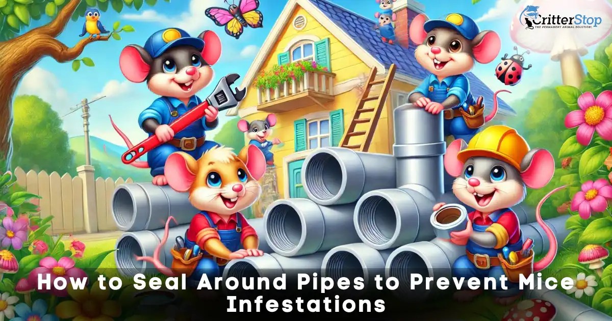 How to Seal Around Pipes to Prevent Mice Infestations Critter Stop