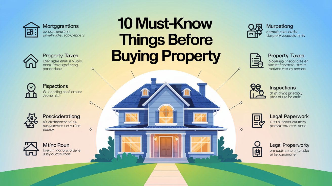 10 MustKnow Things Before Buying Property