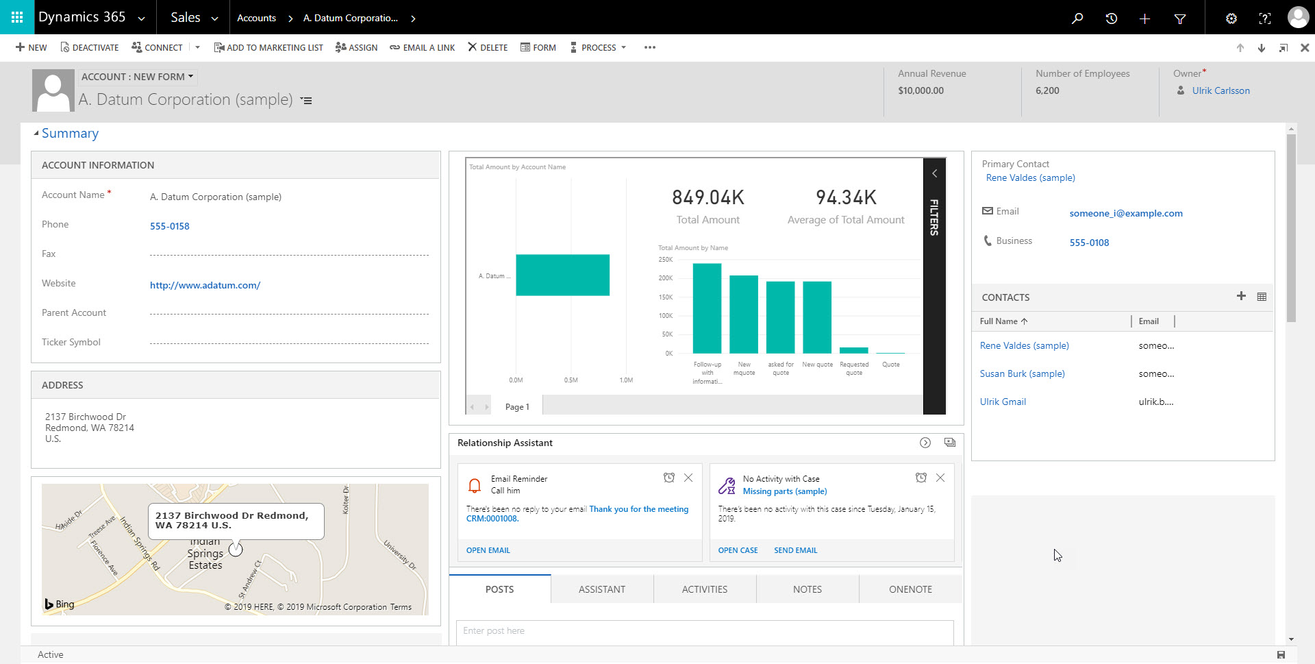 Embed Power BI Visuals in Dynamics 365 with Secure Embed crm chart guy