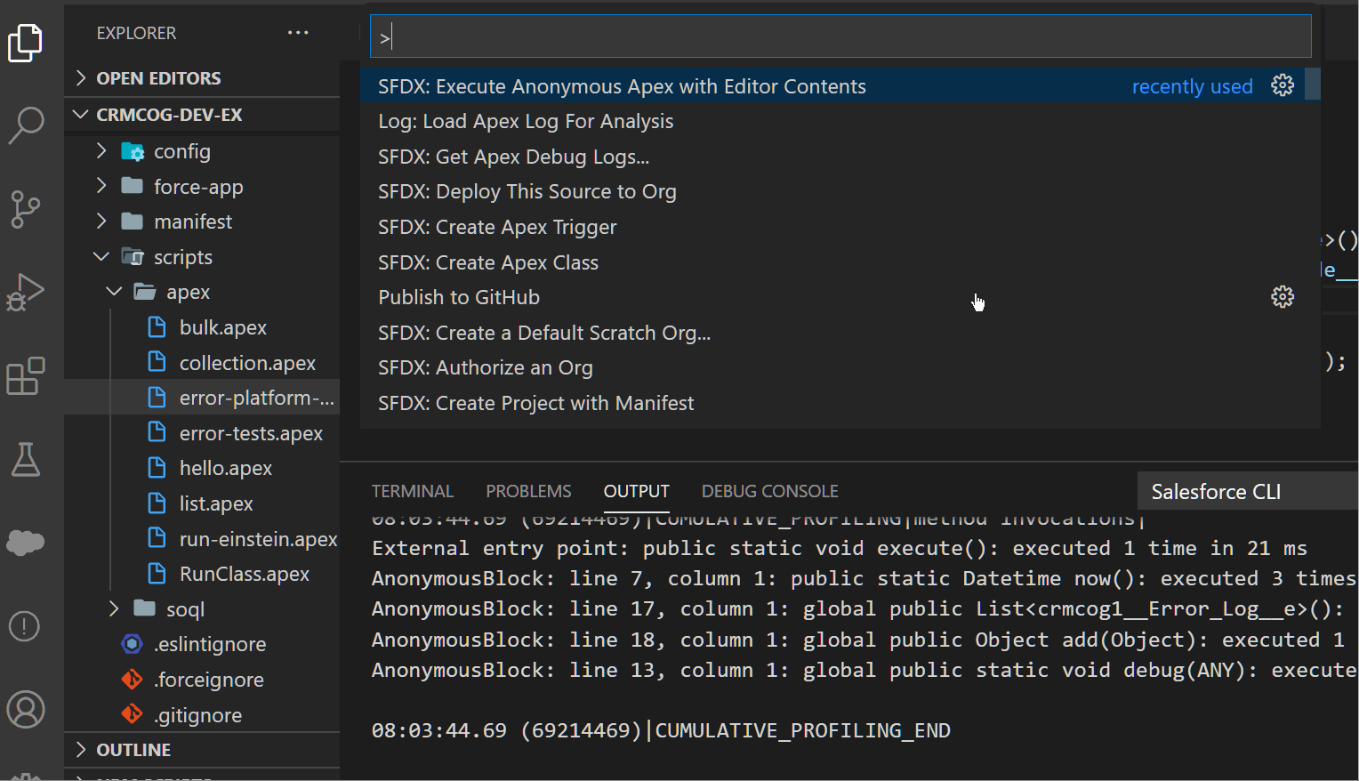 Capture Apex Errors in Salesforce Objects · crmcog