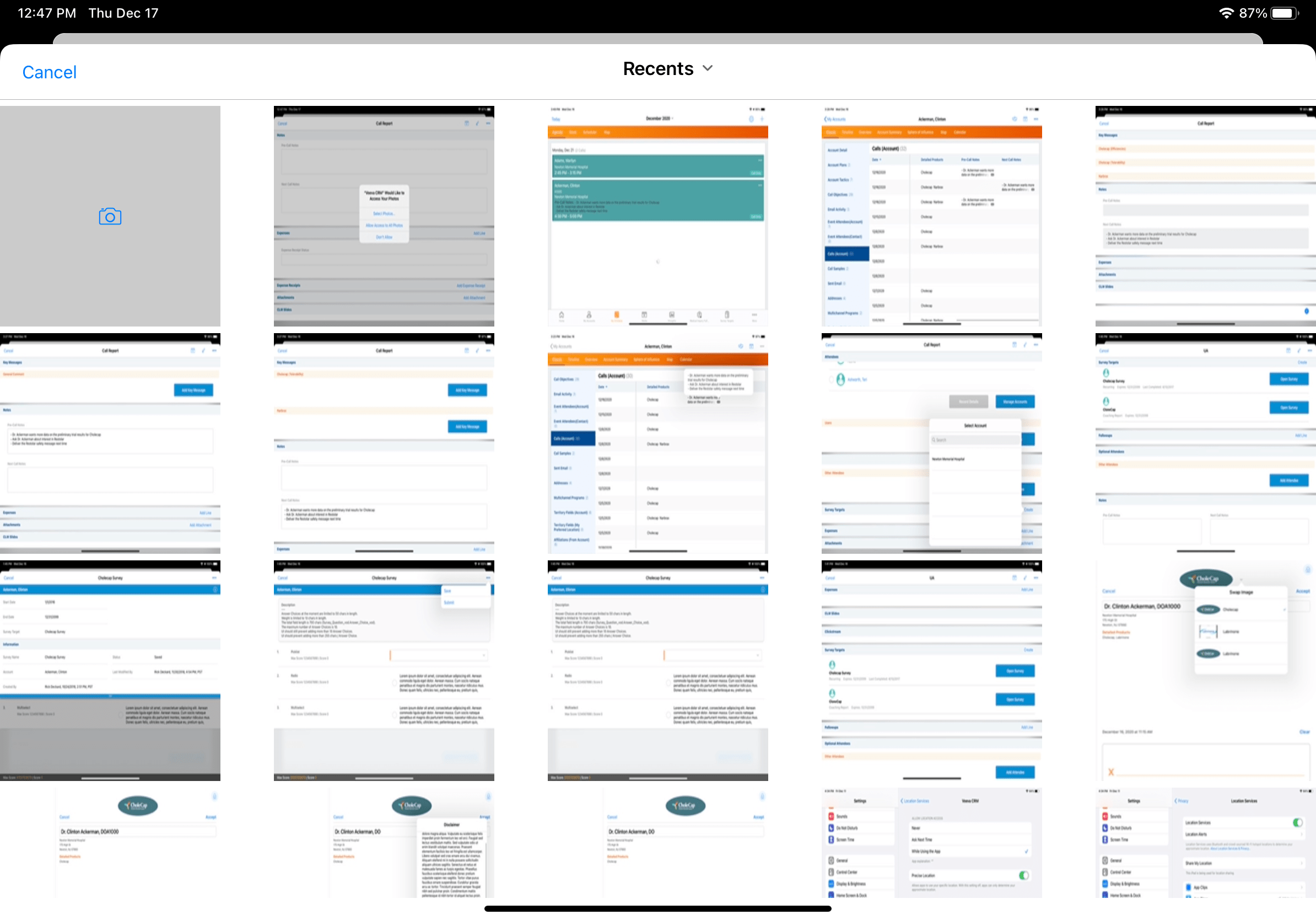 Attaching Expense Receipts for Call Reporting with SAP Concur