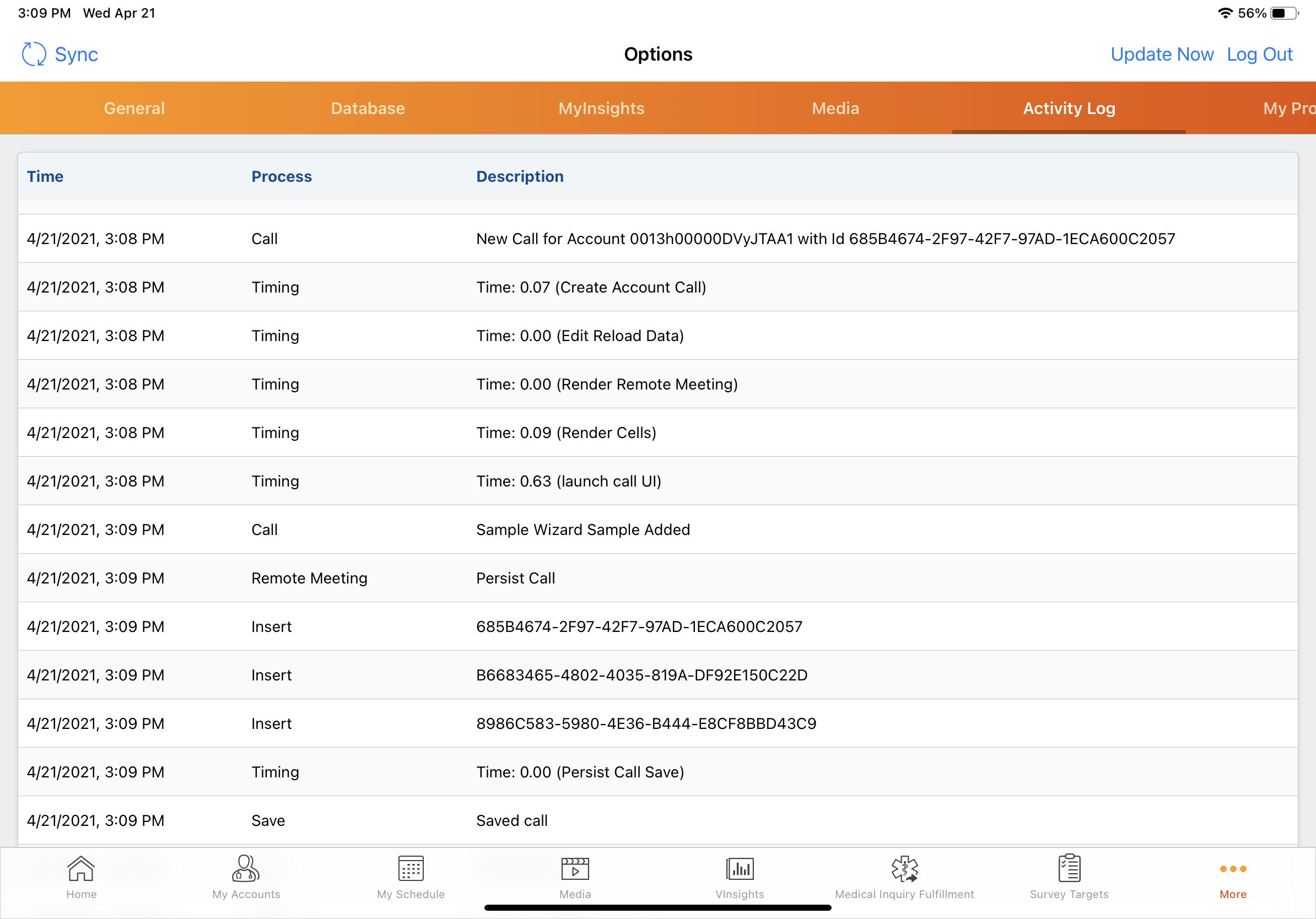 Using Barcodes to Record Call Samples