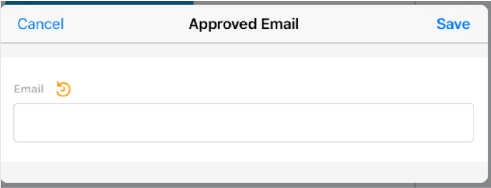 Managing Approved Email Recipients