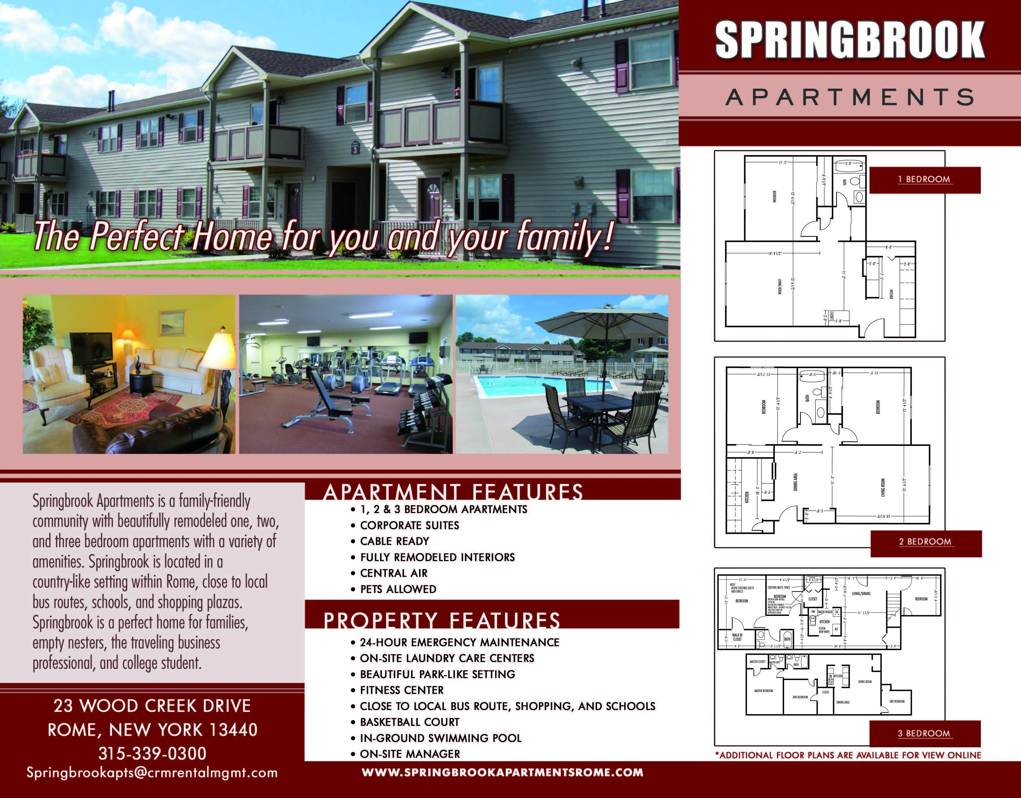 Springbrook Brochure Page 2 of 2