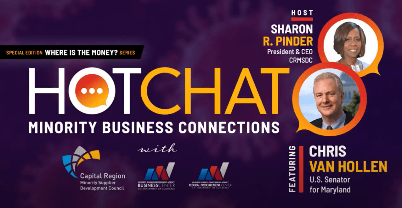 Senator Van Hollen The Legislation and Opportunities for Minority