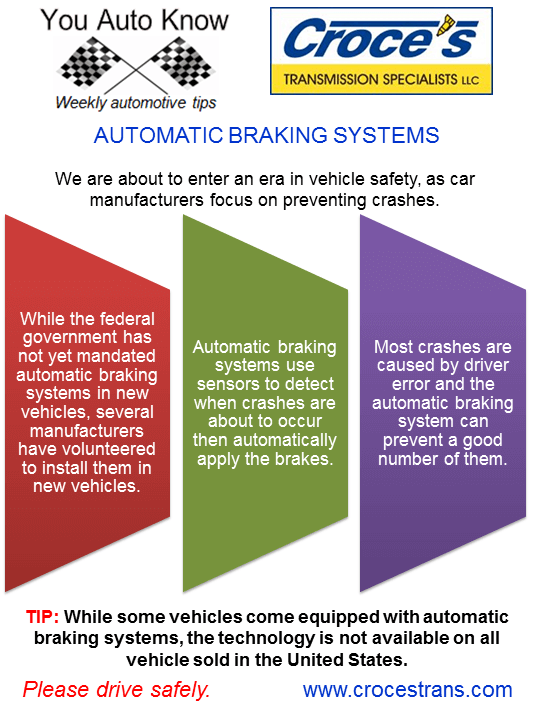 Automatic Braking Systems Croce's Transmission Blog