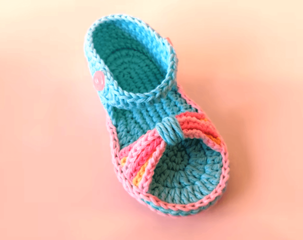 Crochet Baby Sandals From 6 To 9 Months Crochet Ideas