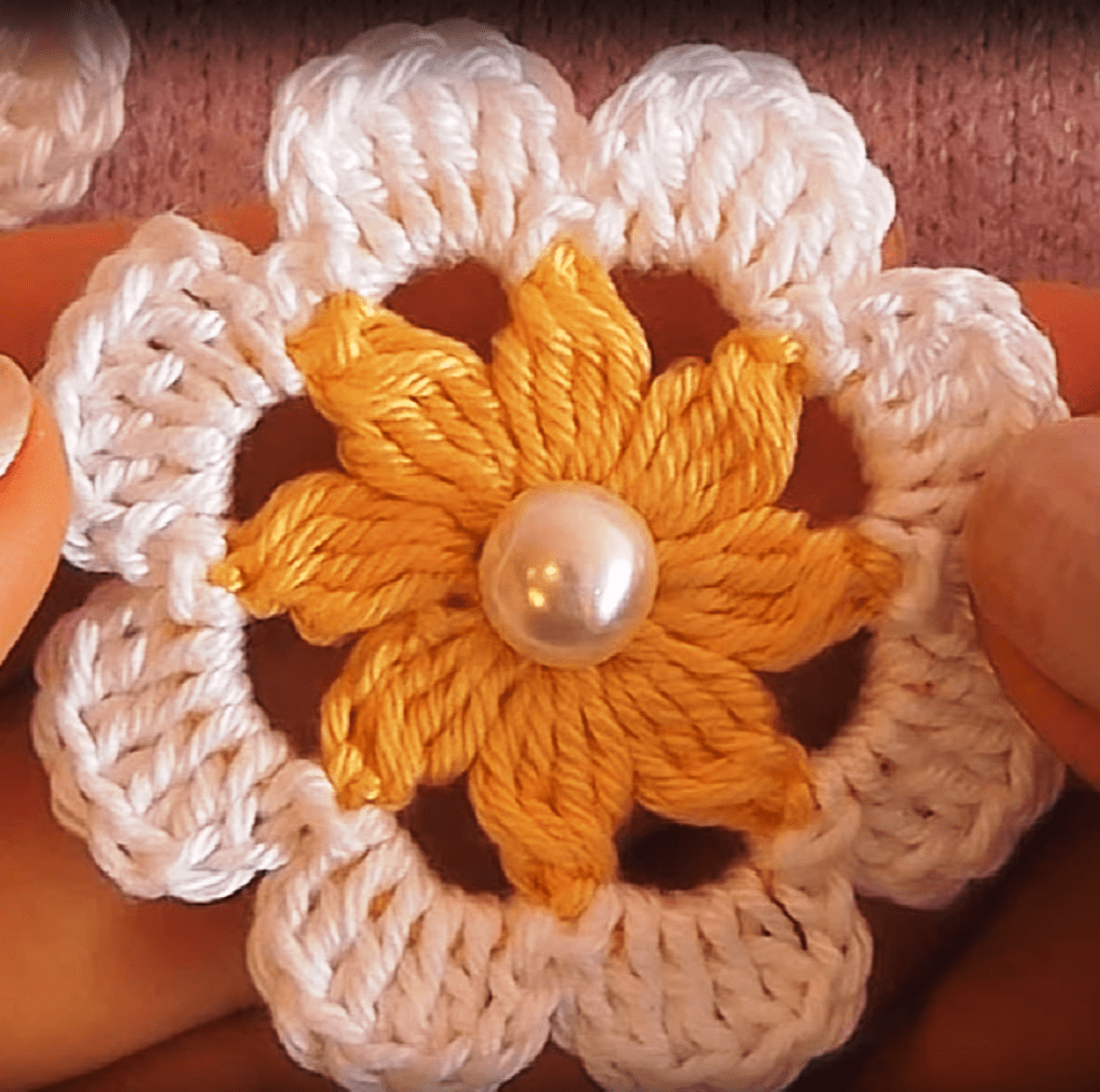 Crochet Easy Flower For Beginners Crochet Ideas