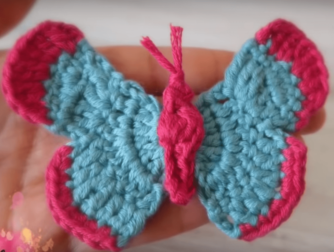 Crochet Fast And Easy Butterfly Applique Crochet Ideas