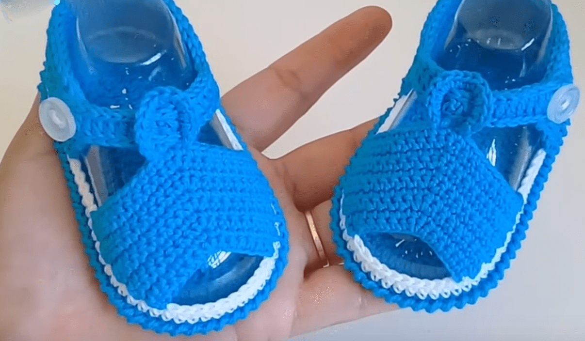 Crochet Baby Shoes In 25 Minutes Crochet Ideas
