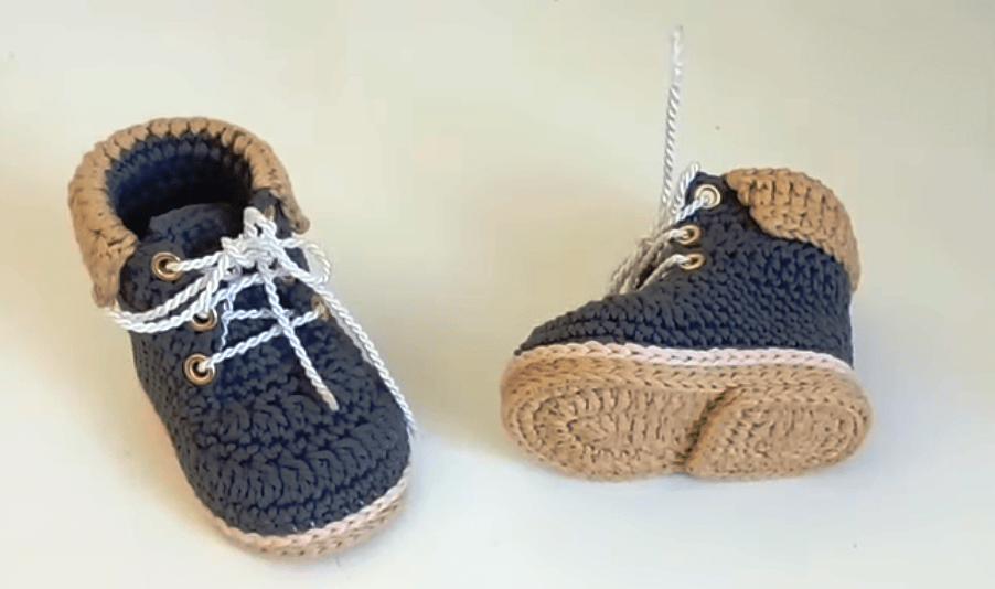 Crochet Baby Boots From 0 To 3 Months Crochet Ideas