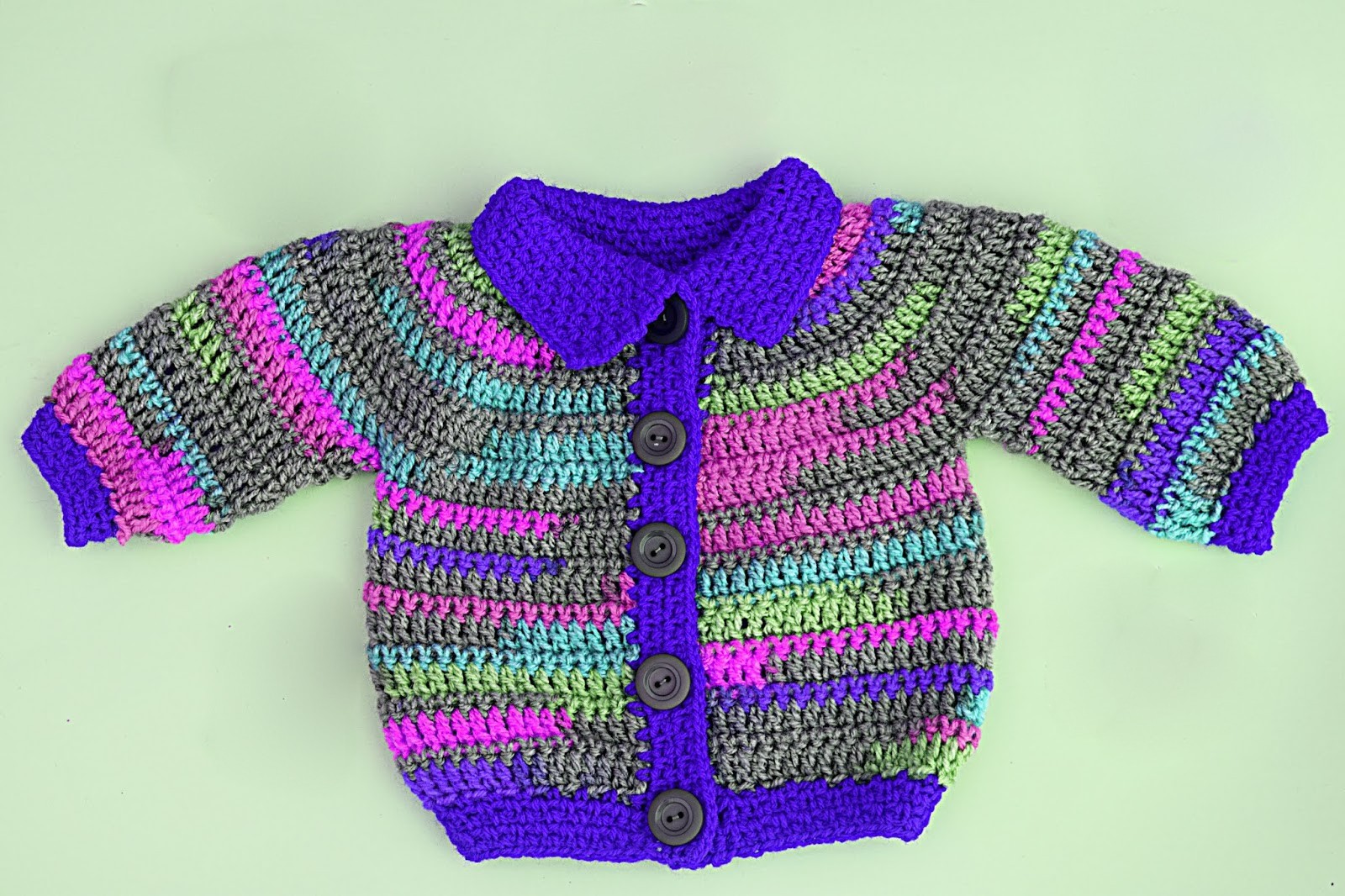 Crochet Unisex Baby Jacket Crochet Ideas