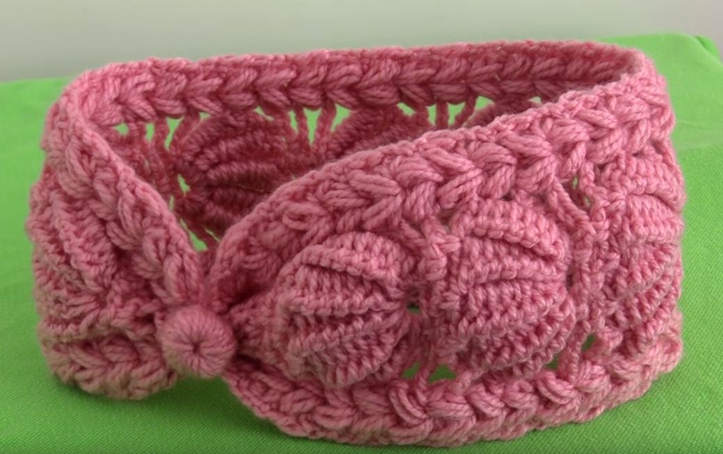 Crochet Shell Stitch Headband Crochet Ideas