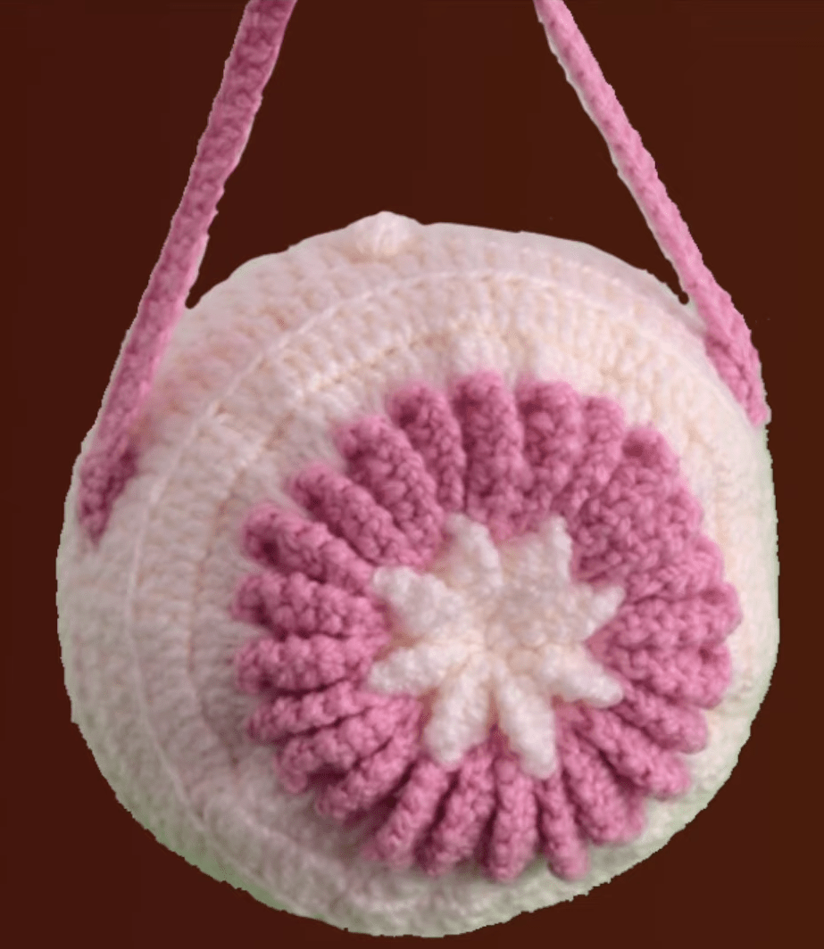 Crochet Lovely Round Bag Crochet Ideas