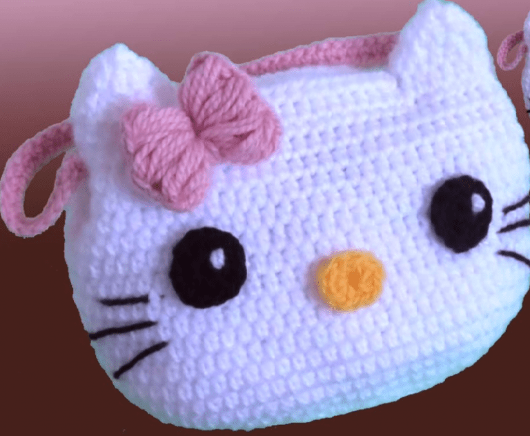 Crochet Lovely Hello Kitty Purse Bag Crochet Ideas
