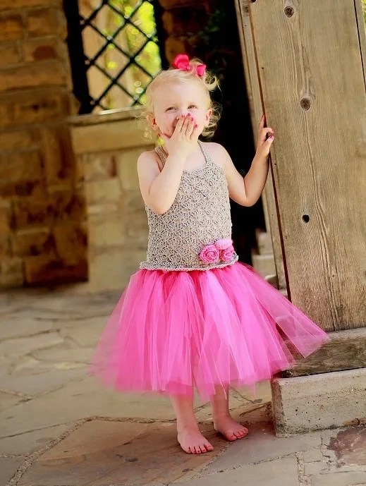 No Sew Tutu Dress Crochet Pattern, Crochet Baby Dress Pattern, Pdf