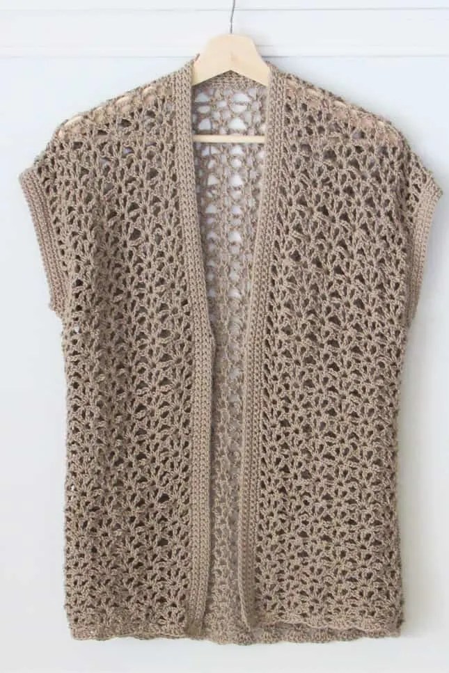 Lacy Crochet Cardigan Pattern (Simple and Quick) Crochet Dreamz