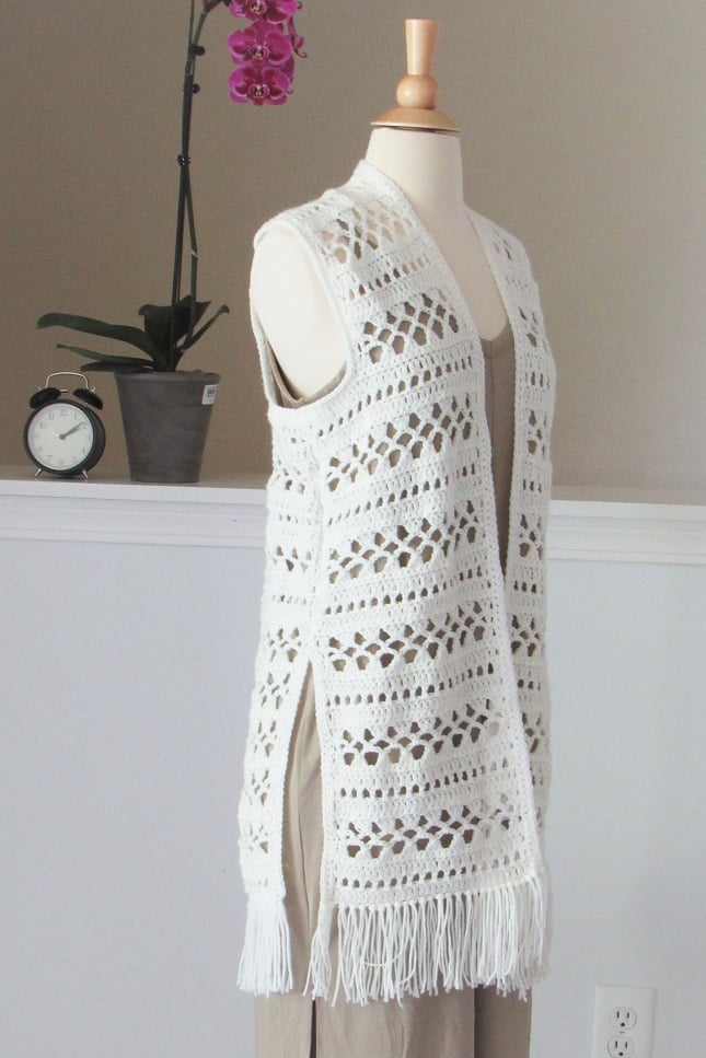 Easy Crochet Vest Free Pattern, Valerie Vest Crochet Dreamz