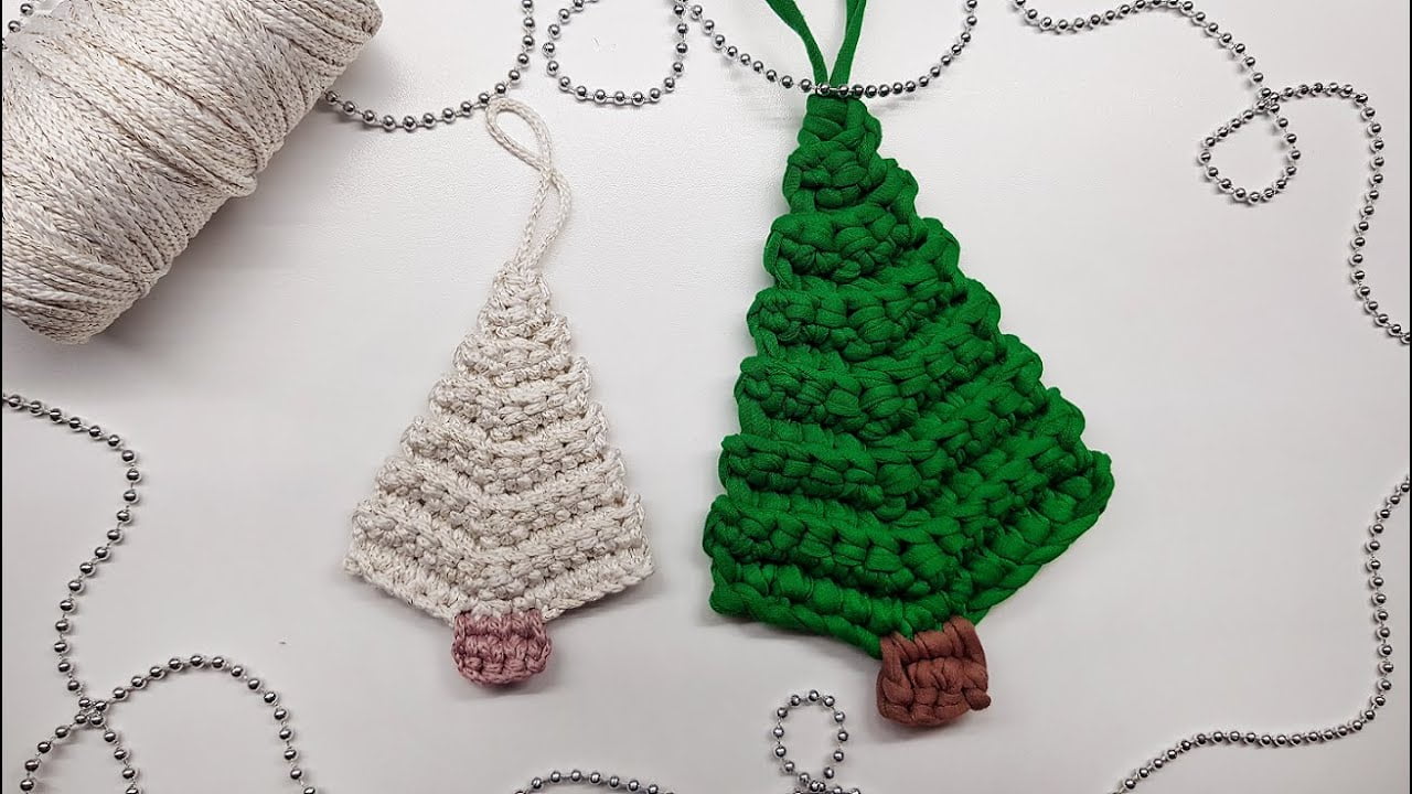 DIY CROCHET CHRISTMAS TREE DECORATION Crocheted World