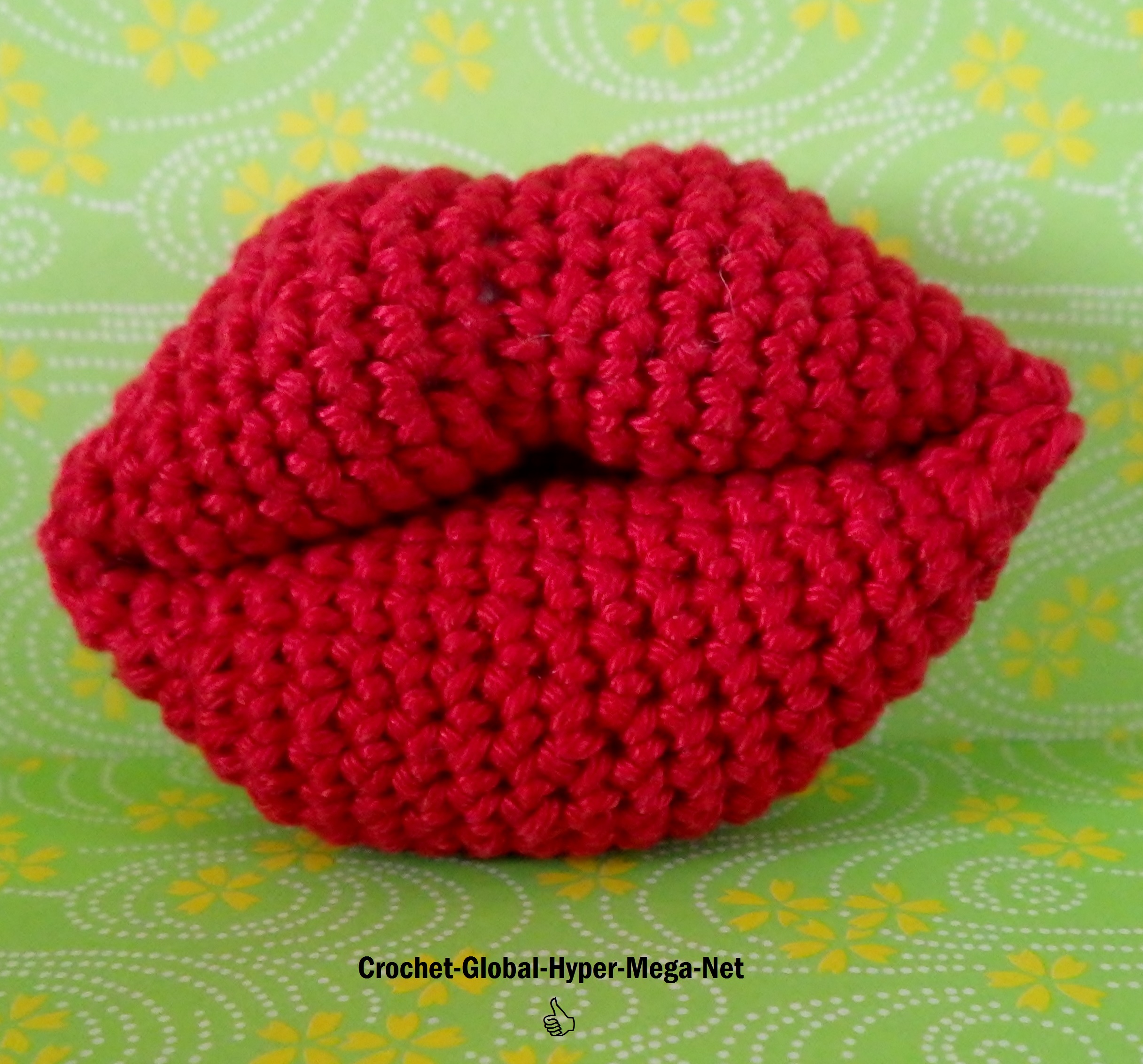 Bouche A Bisous Pau Paul Crochet Embroidery