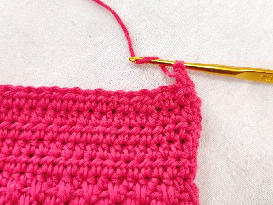 How to make extended half double crochet (ehdc)