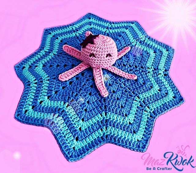 10 Free Crochet Patterns for Animal Lovey Blankets CrochetKim™