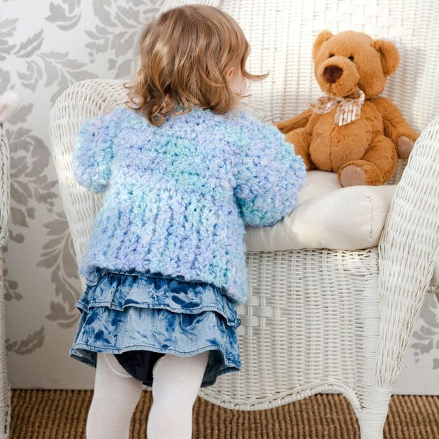 Swing Jacket for Baby Free Crochet Pattern CrochetKim™