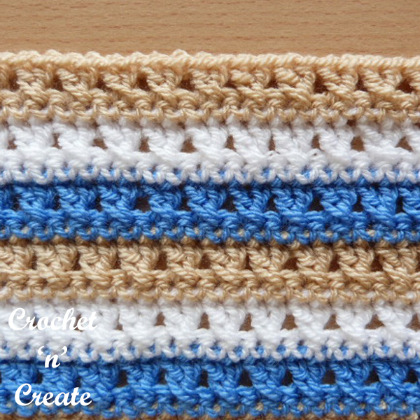 Free Crochet Stitch TutorialCross Stitch Crochet 'n' Create