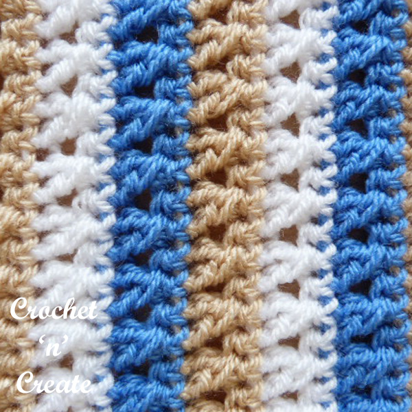 Free Crochet Stitch TutorialCross Stitch Crochet 'n' Create