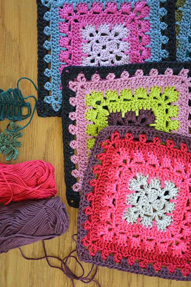 Boho Square A Granny square pattern CrochetObjet