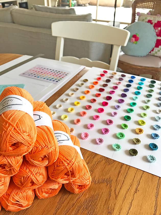 Granny Kit cotton yarn A new and updated colour card CrochetObjet