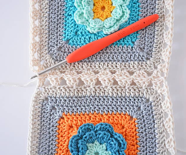 Love Garden Crochet Blanket Joining Tutorial CrochetObjet