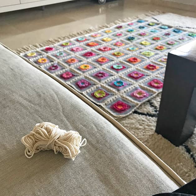 Love Garden Crochet Blanket Joining Tutorial CrochetObjet