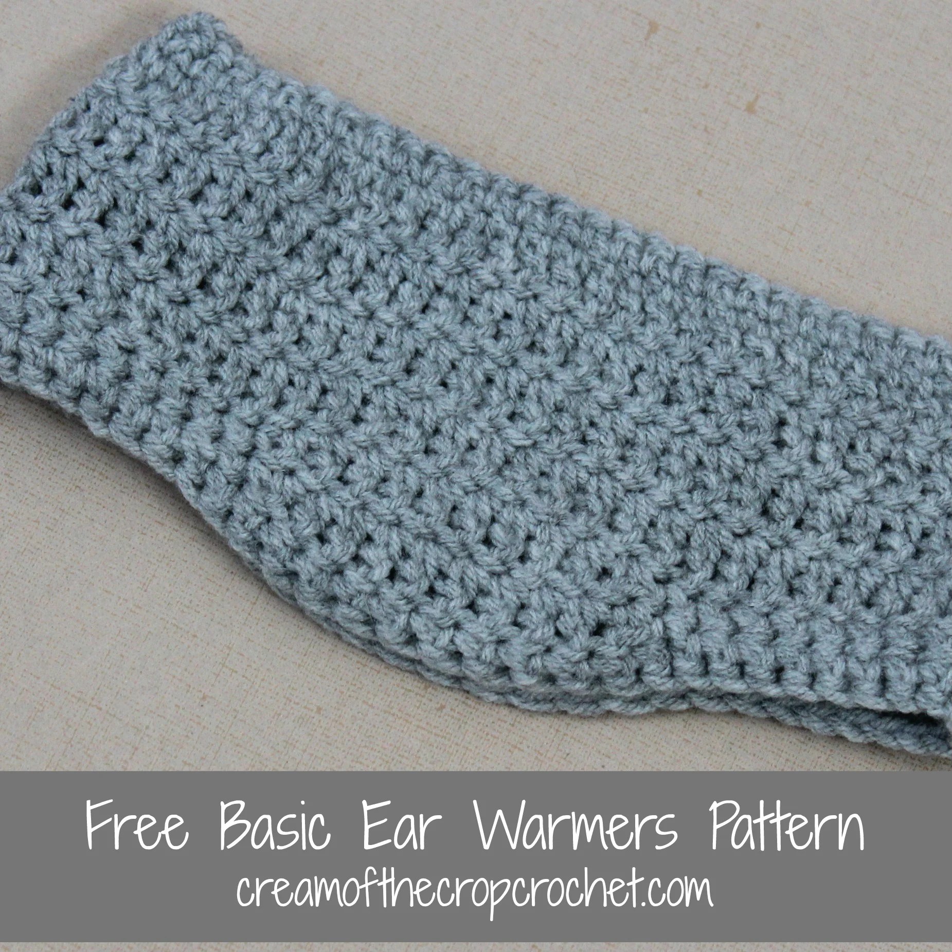 Crochet Pattern For Ear Warmers at Crystal Willis blog