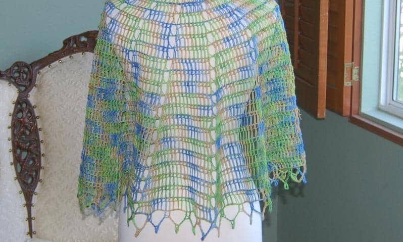 A Funny Thing Happened Tunisian Shawl Pattern Crochetville