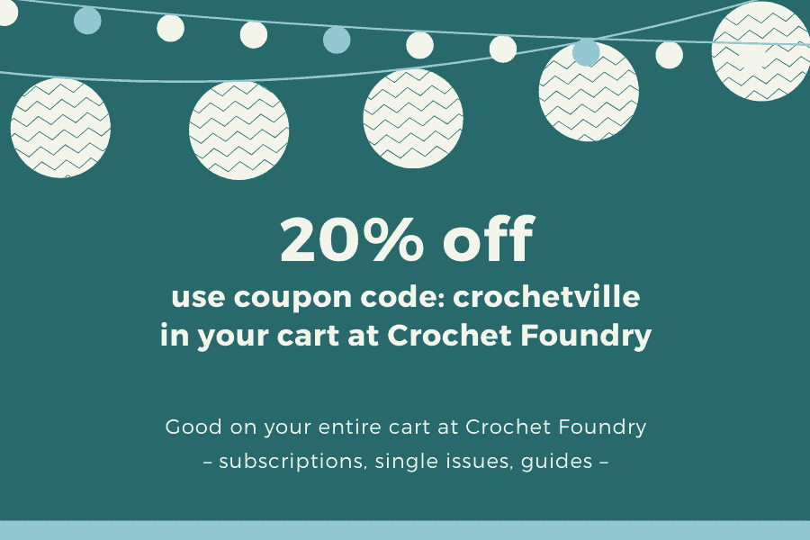 Crochet Foundry, Featured Crochet Magazine Crochetville