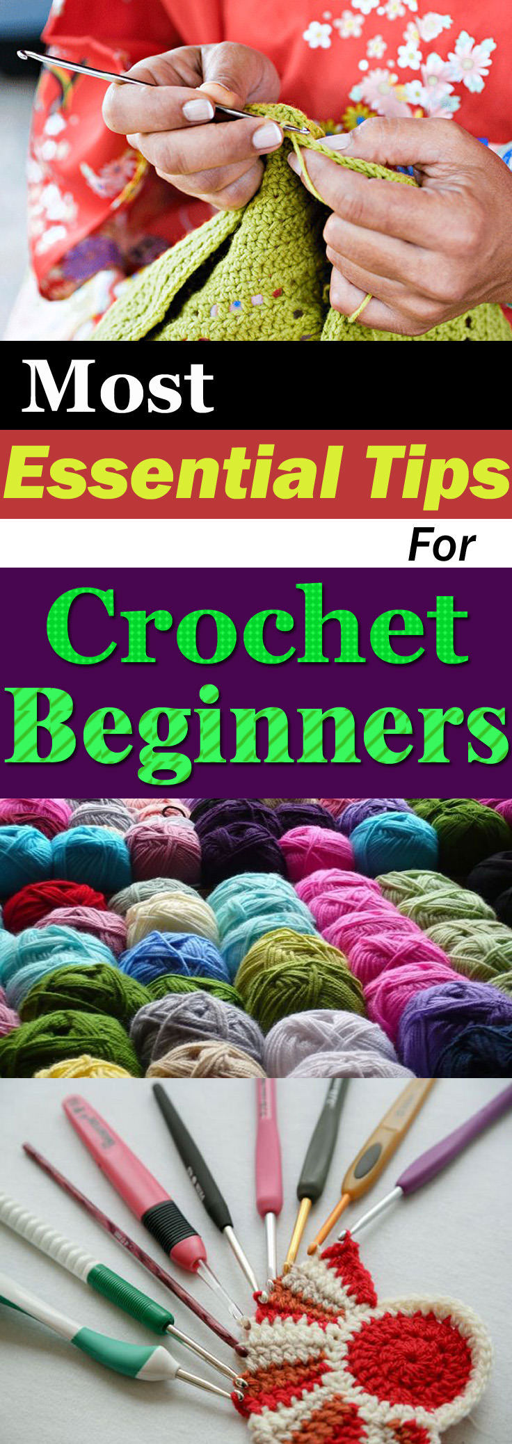 Most Essential Tips for Crochet Beginners Crocht