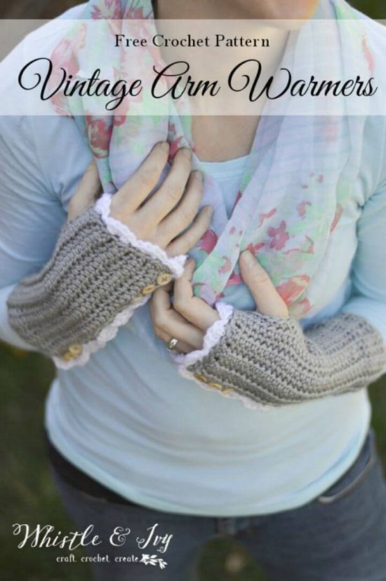 16 DIY Crochet Hand Warmer Patterns for Beginners Crocht
