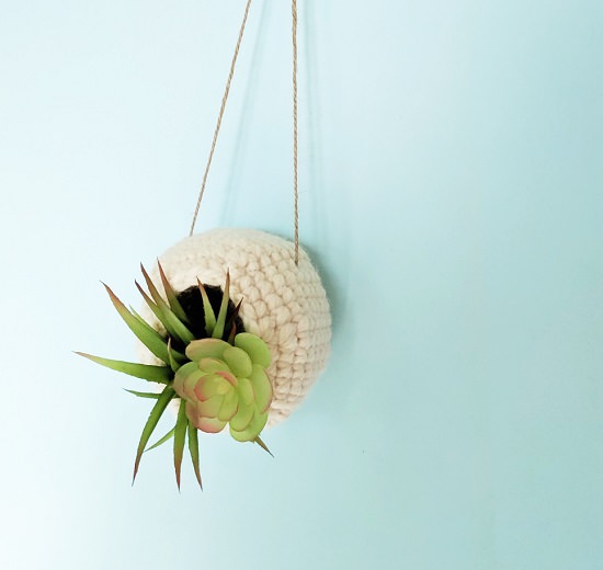 10 Exciting Crochet Air Plant Holder Patterns For Beginners Crocht