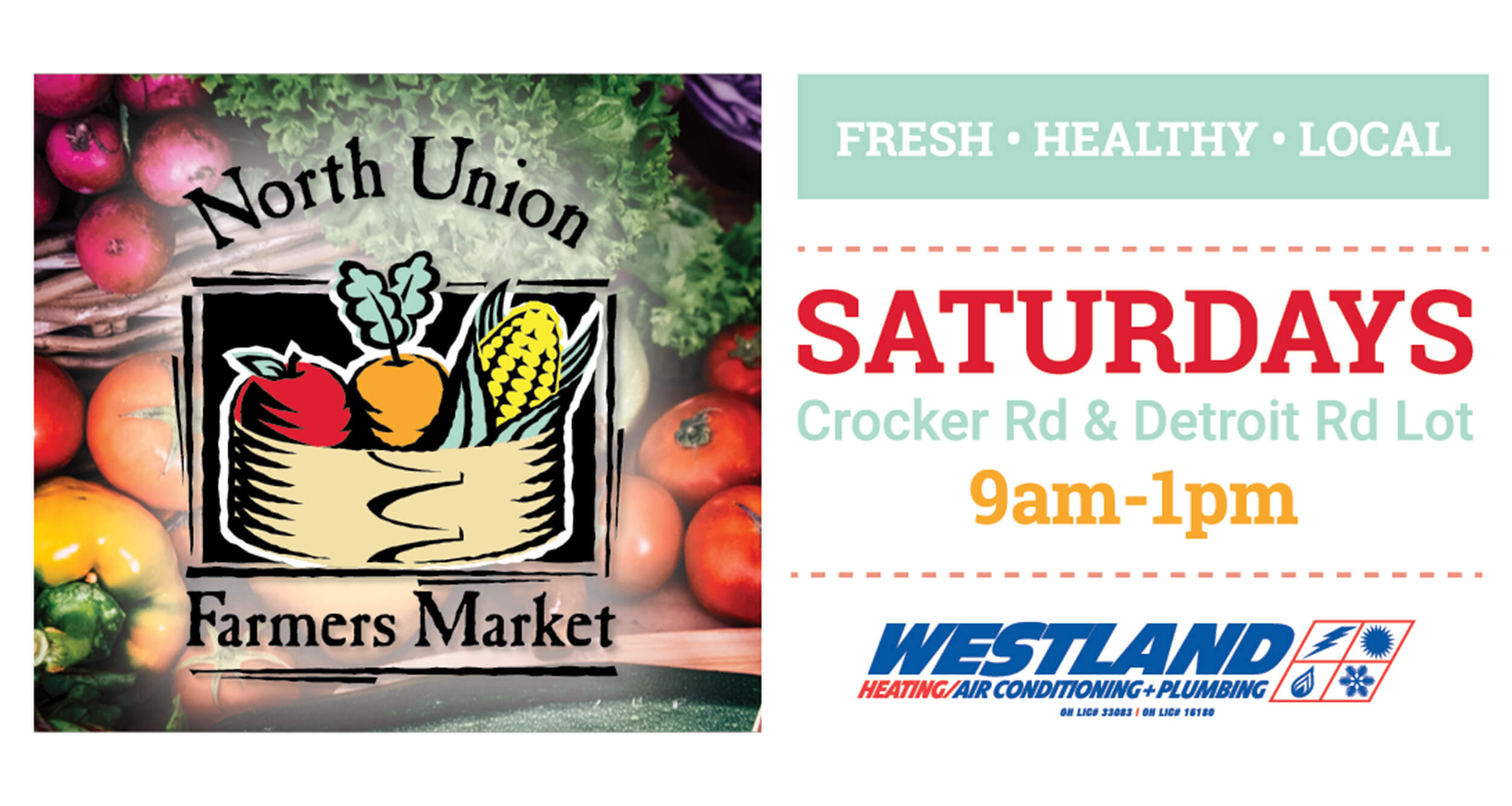 North Union Farmers Market Crocker Park