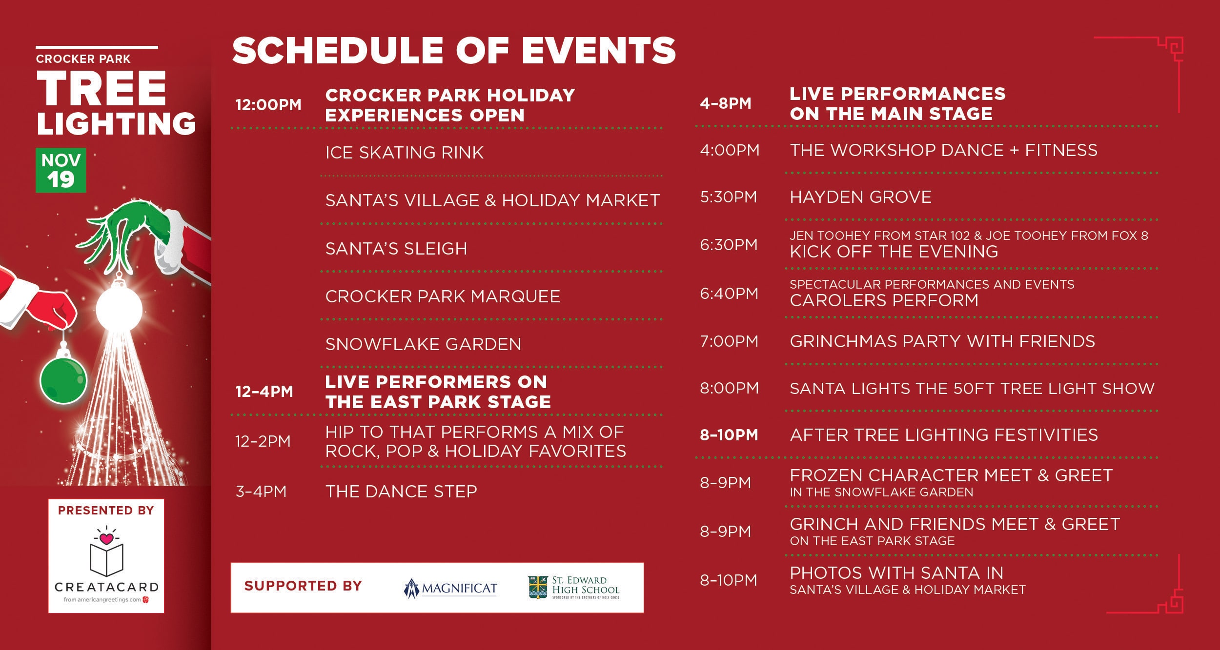 Schedule Crocker Park