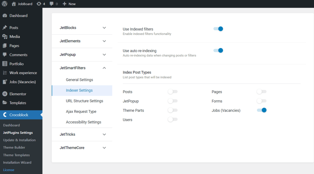 Filter Settings Overview — JetSmartFilters Crocoblock