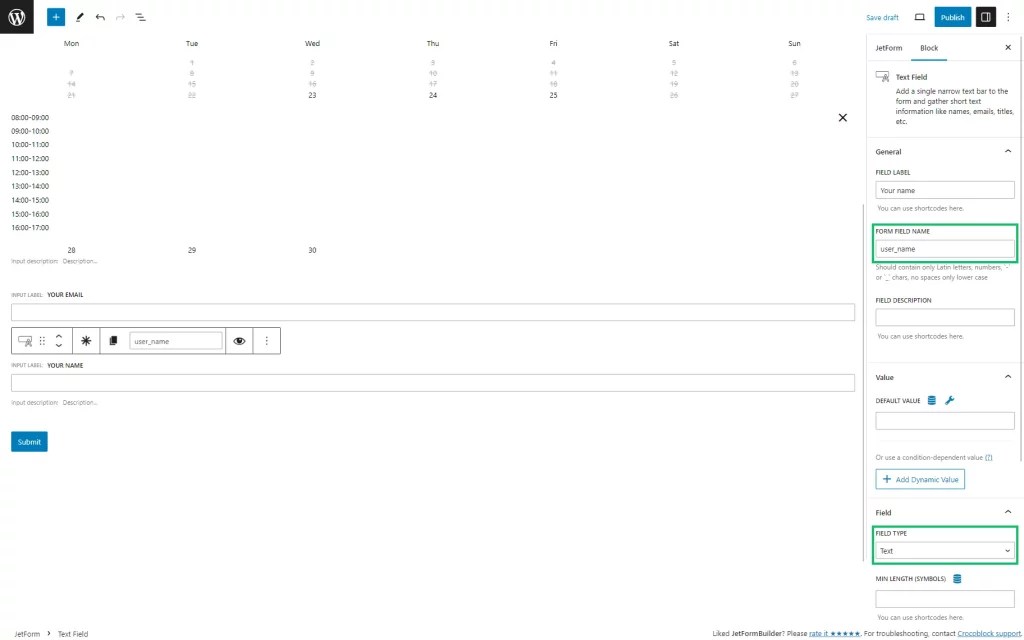 How to Set Appointment Booking Forms — JetAppointment Crocoblock