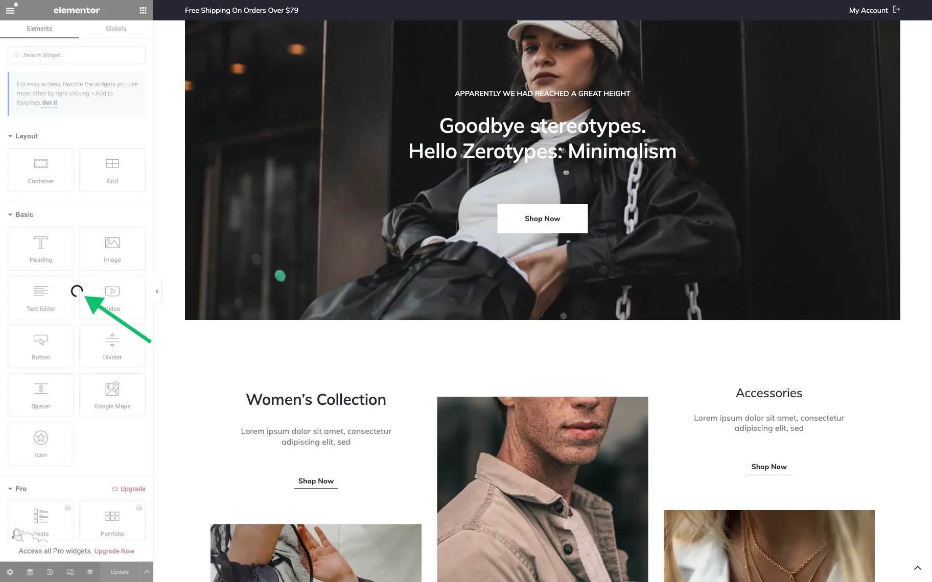 Elementor Widget Panel Not Working Crocoblock