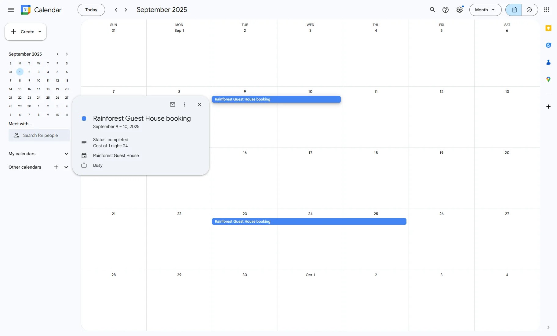 How to Set Reverse Booking and Google Calendar ICal Synchronization
