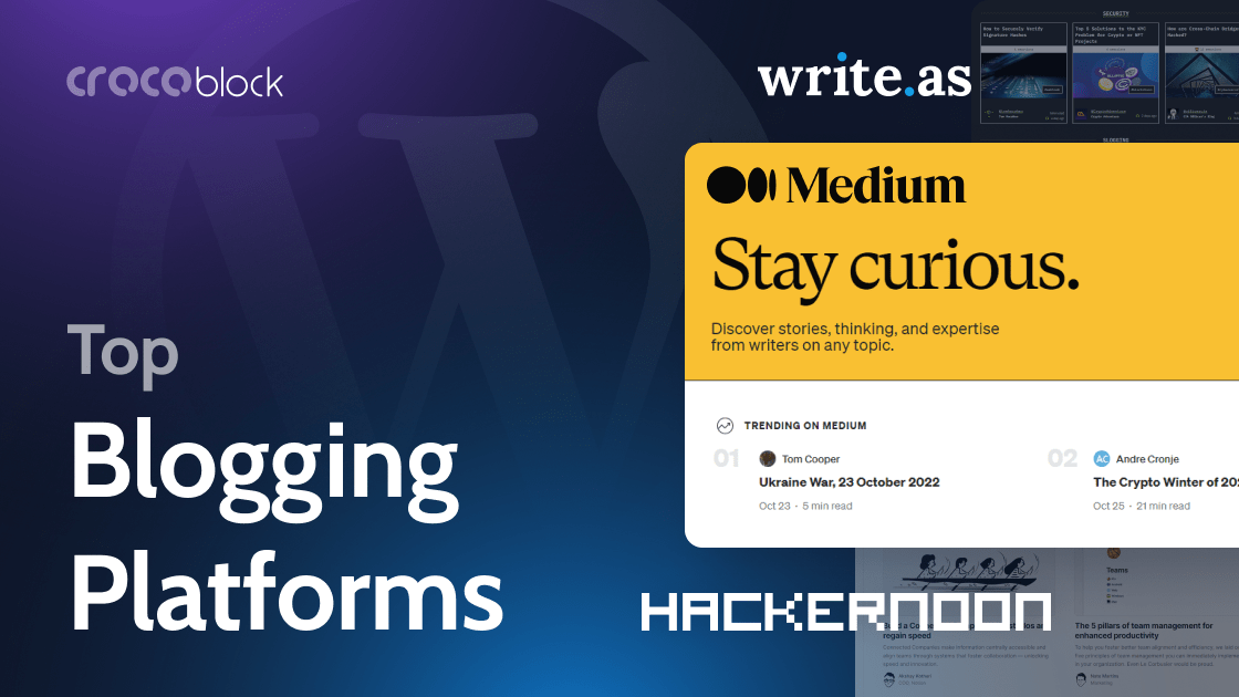 Best Blogging Platform 8 Popular Blog Platforms Compared (2024