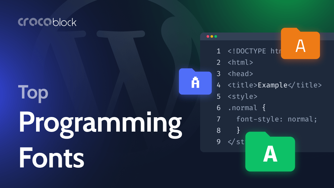 6 Best Fonts for Programming and Coding Top Monospaced Fonts (2024) Crocoblock