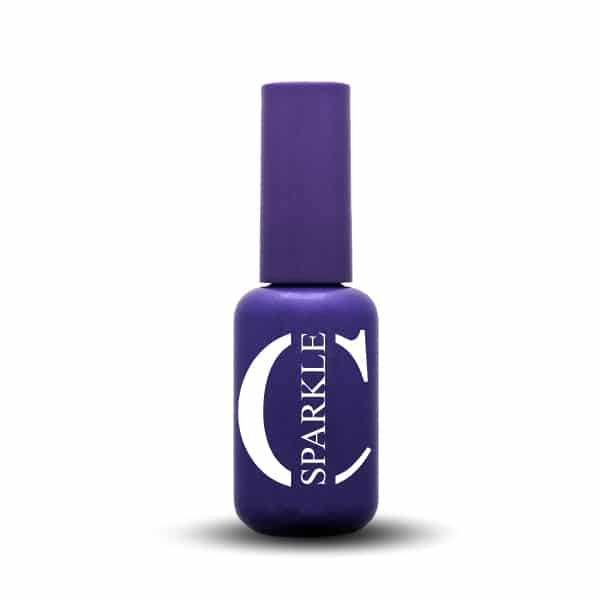 Sparkle Cat Eye Top Coat Non Sticky Crocus