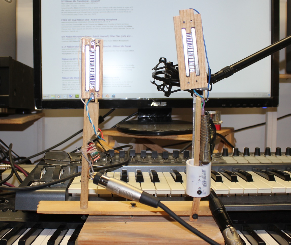 DIY Ribbon Microphone